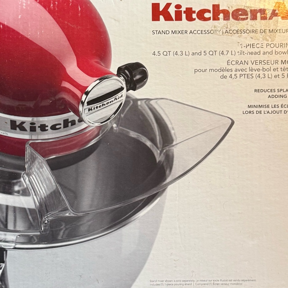 KitchenAid Stand Mixer accessory pouring shield